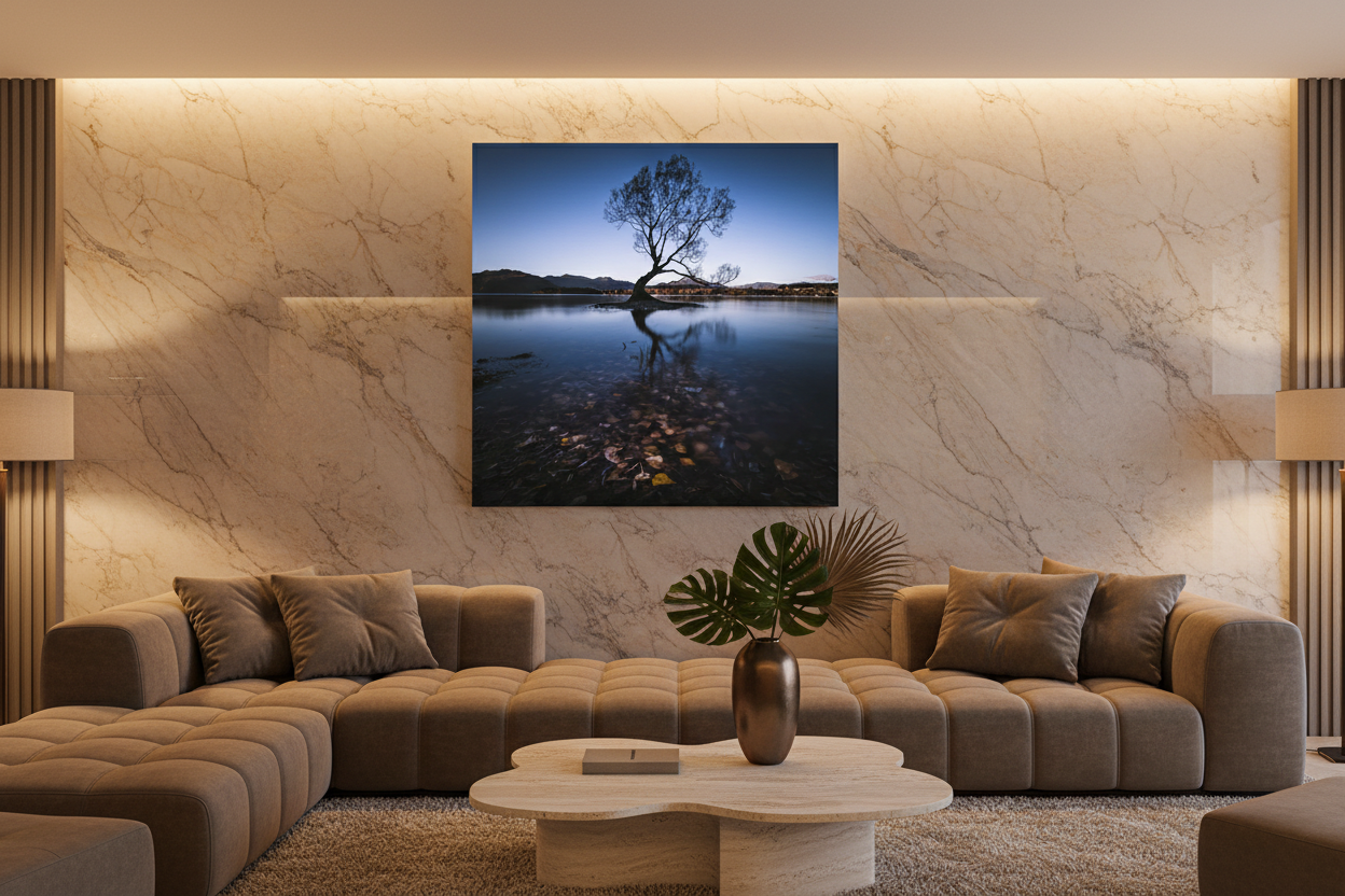 アート968　「ネイチャーS」　インテリアコーディネート Fotografia Fine Art | Paisagem Idílica | Gustavo Jacob | Wanaka