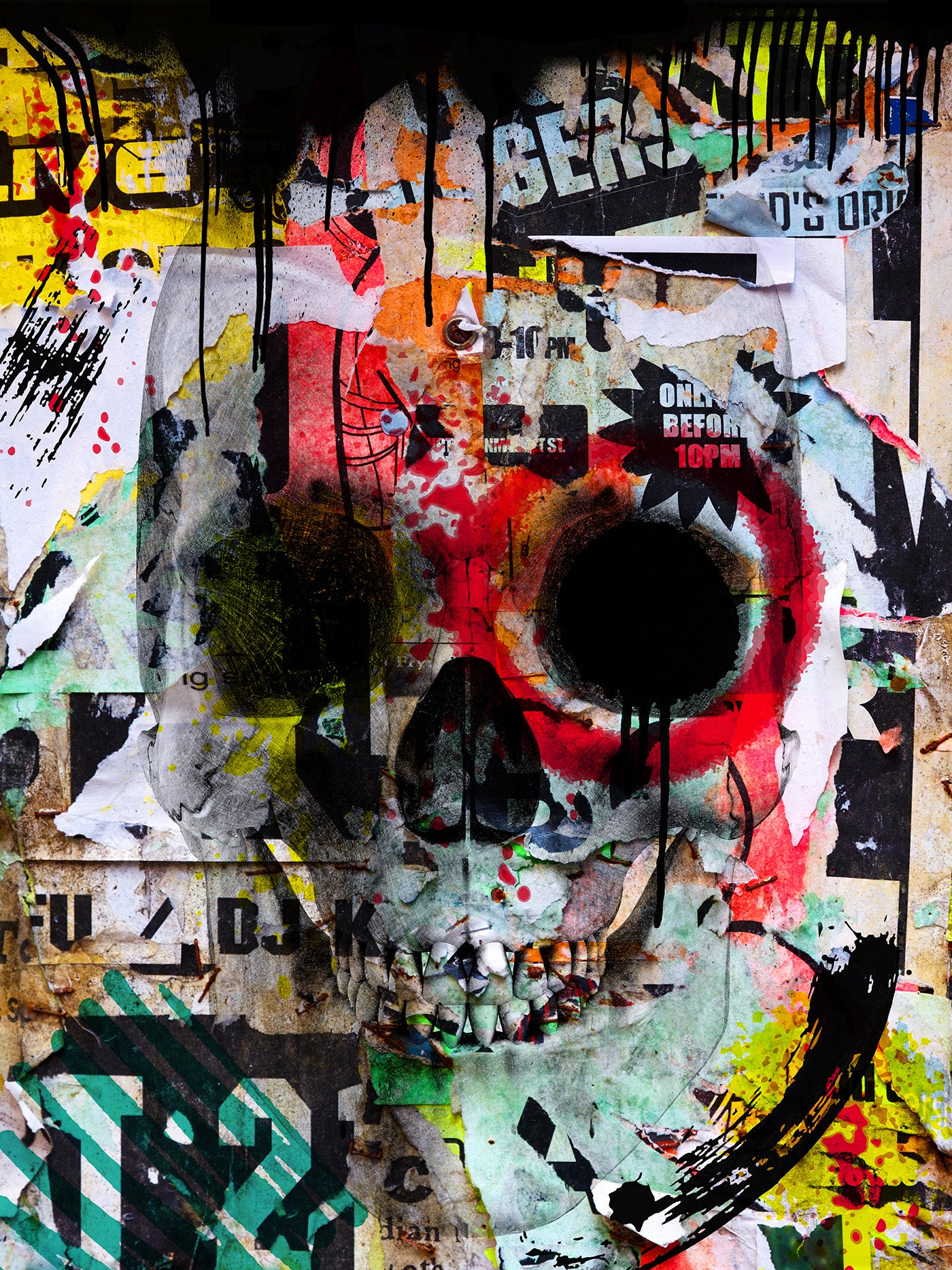 Skull Graffiti