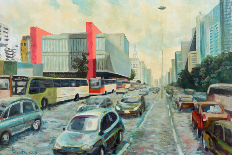 Avenida Paulista com MASP