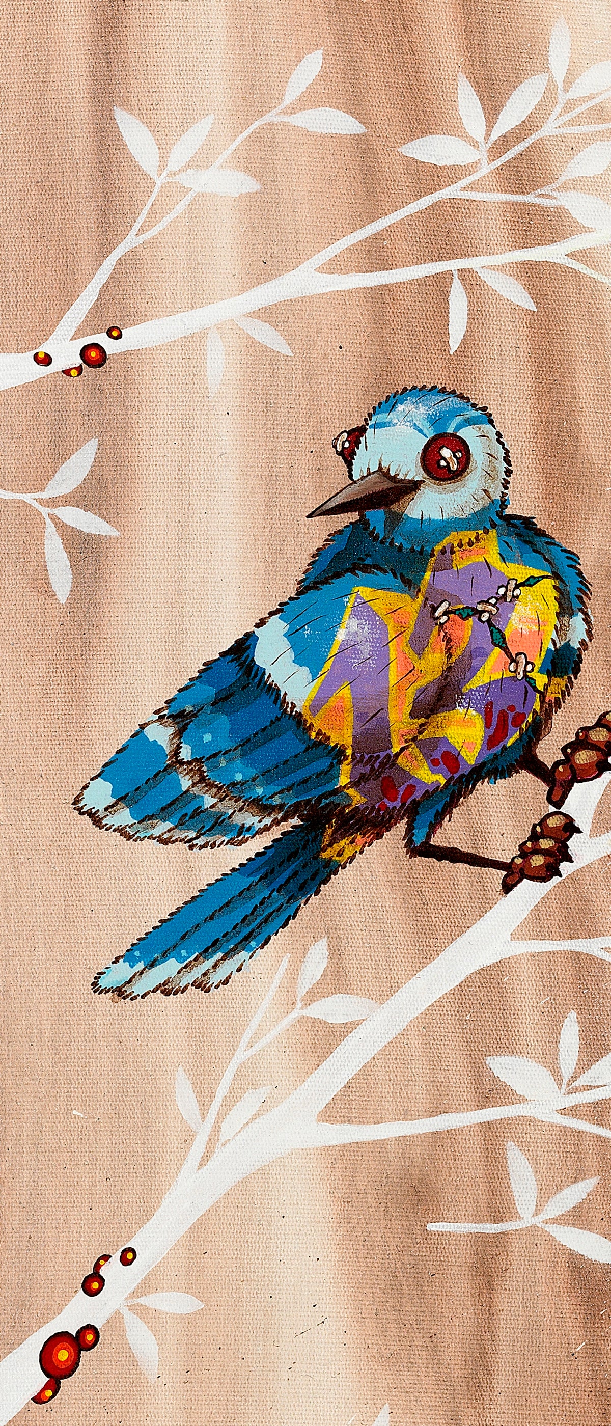 Blue Bird Detail
